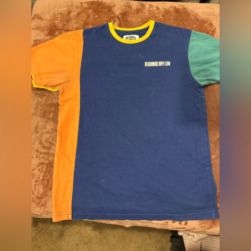 Billionaire Boys Club Blue and Orange Tee
